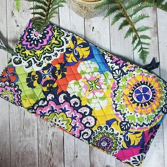 Vera Bradley, yellow and black cosmetics b… - Picture 4 of 4